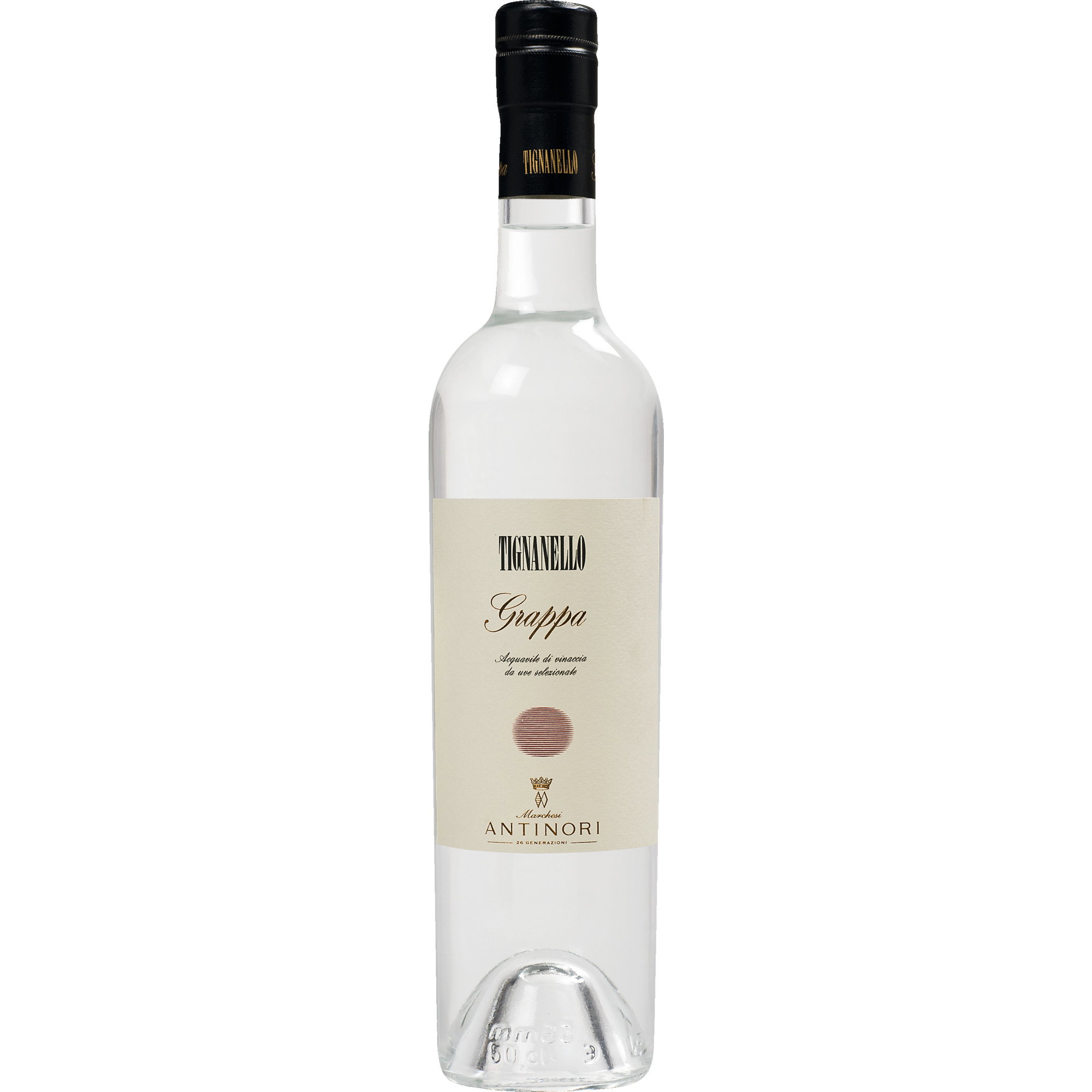 Grappa Tignanello 0,5 L reflection