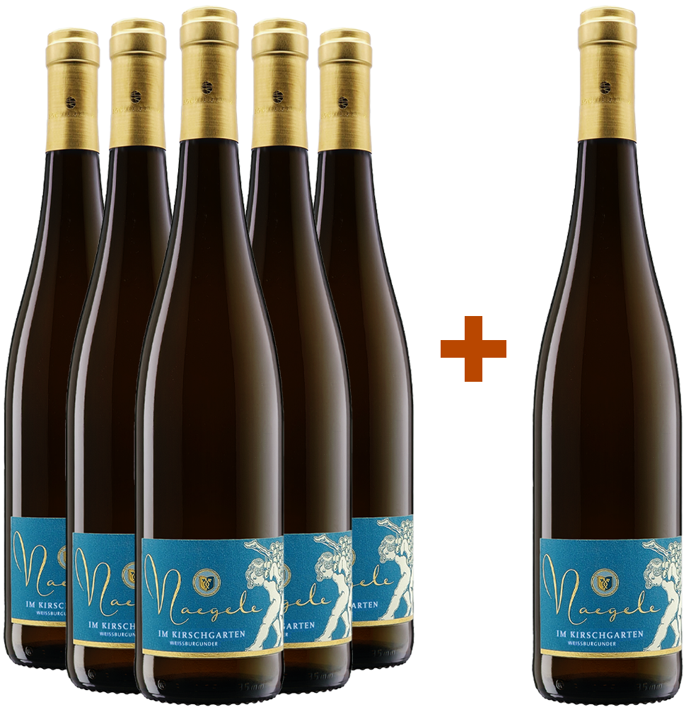 5+1 Paket "Im Kirschgarten" Weißburgunder