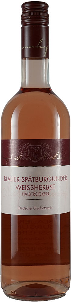 2025 Blauer Spätburgunder Rosé Weissherbst