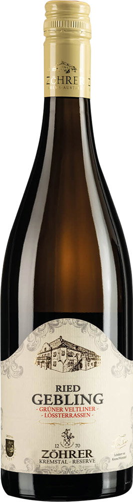 2023 Ried Gebling Grüner Veltliner reflection