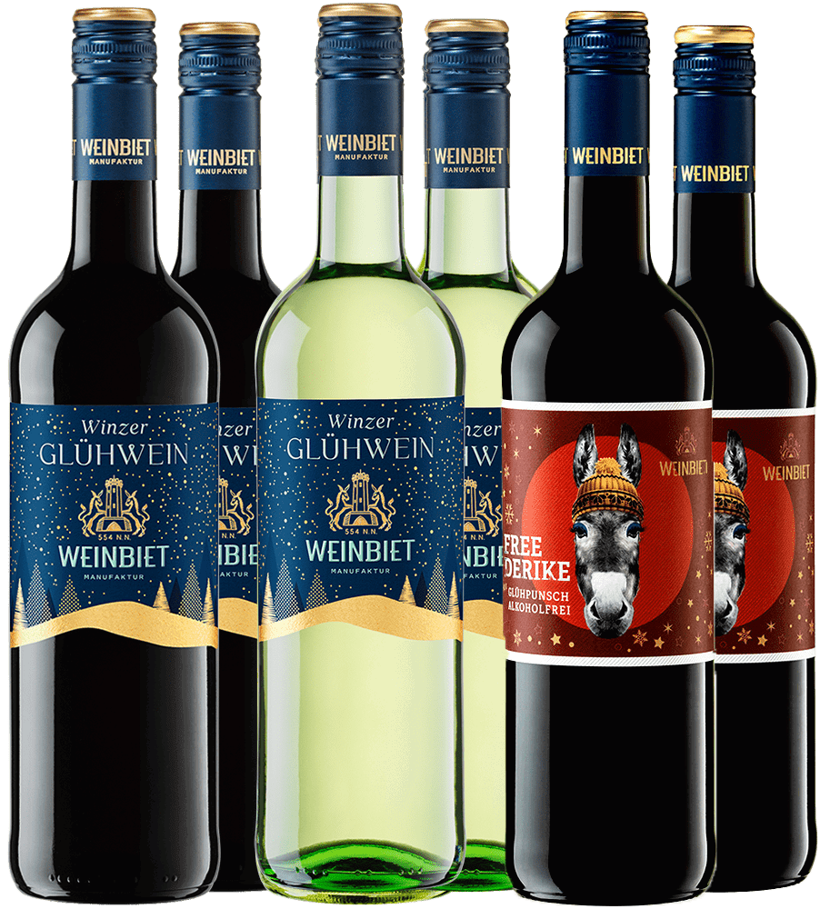 Winzerglühwein/Glühpunsch Probierpaket