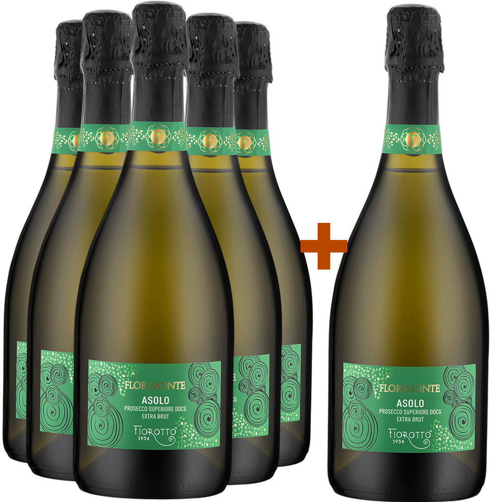 5+1 Florimonte Asolo Prosecco Superiore DOCG-Paket