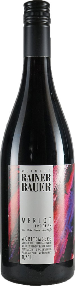 2020 Merlot im Barique gereift"
