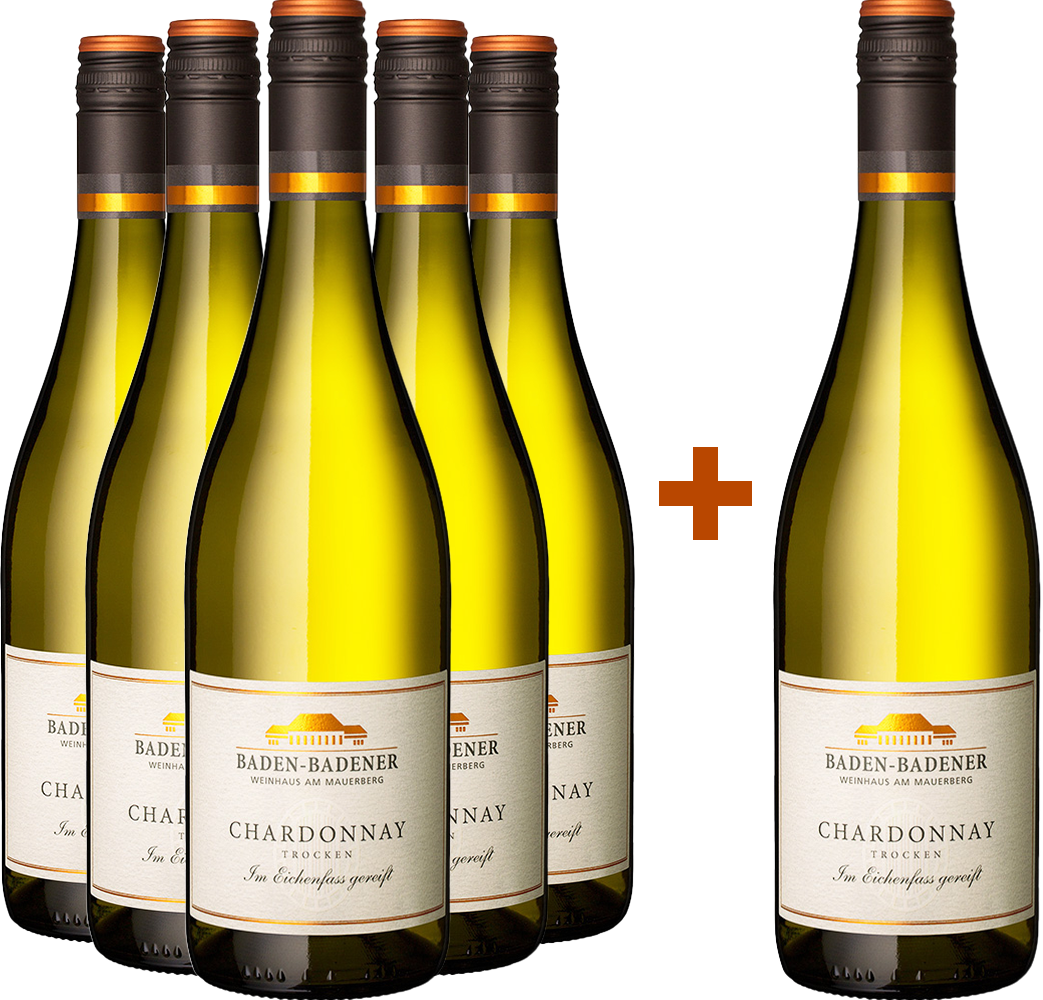 5+1 Paket Chardonnay Eichenfass