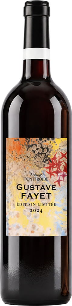 2024 Cuvée "Gustave Fayet" Rouge Corbières AOP reflection