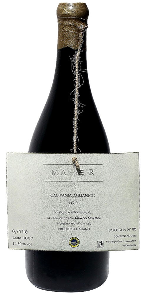 2017 Mater CIII Aglianico Campania IGP reflection