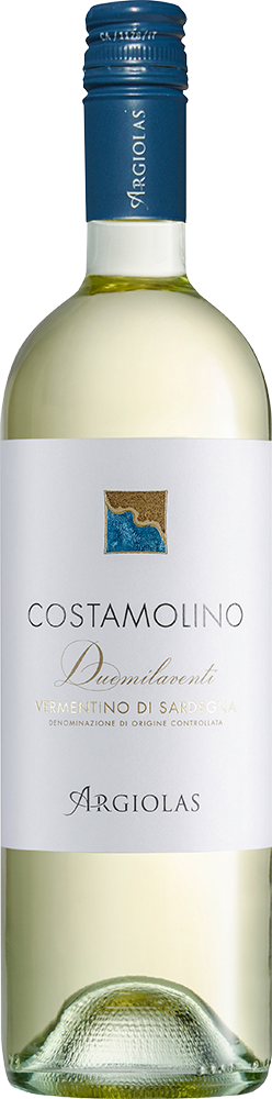 2025 Costamolino Vermentino di Sardegna Screwcap reflection