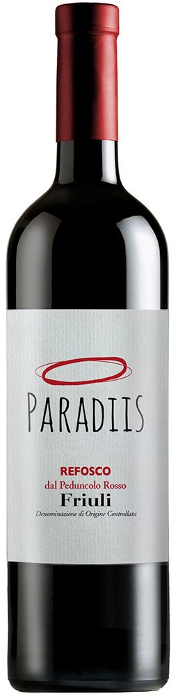 2021 Refosco dal Peduncolo Rosso Friuli DOC reflection