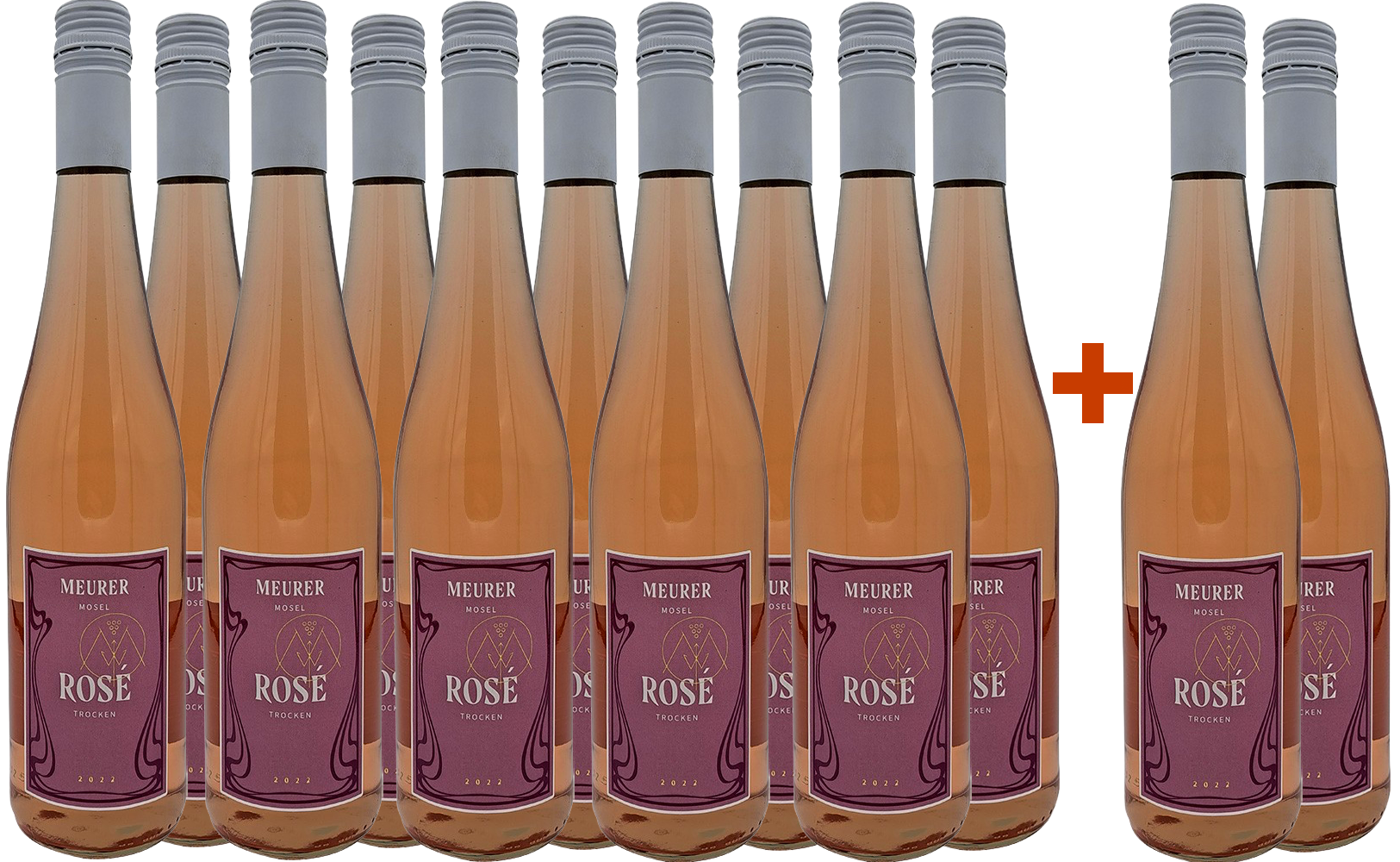 10+2 Rosé-Paket trocken