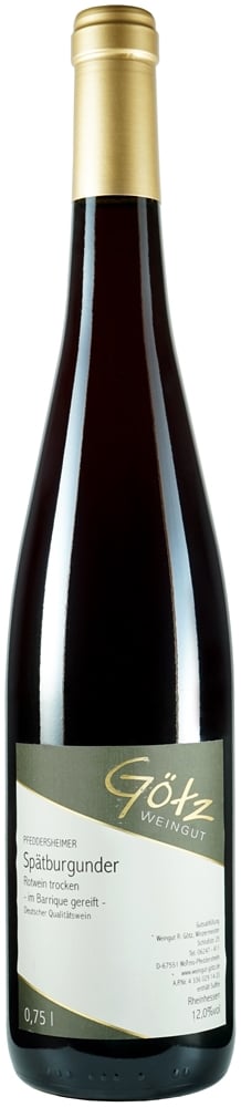 Spätburgunder - Barrique