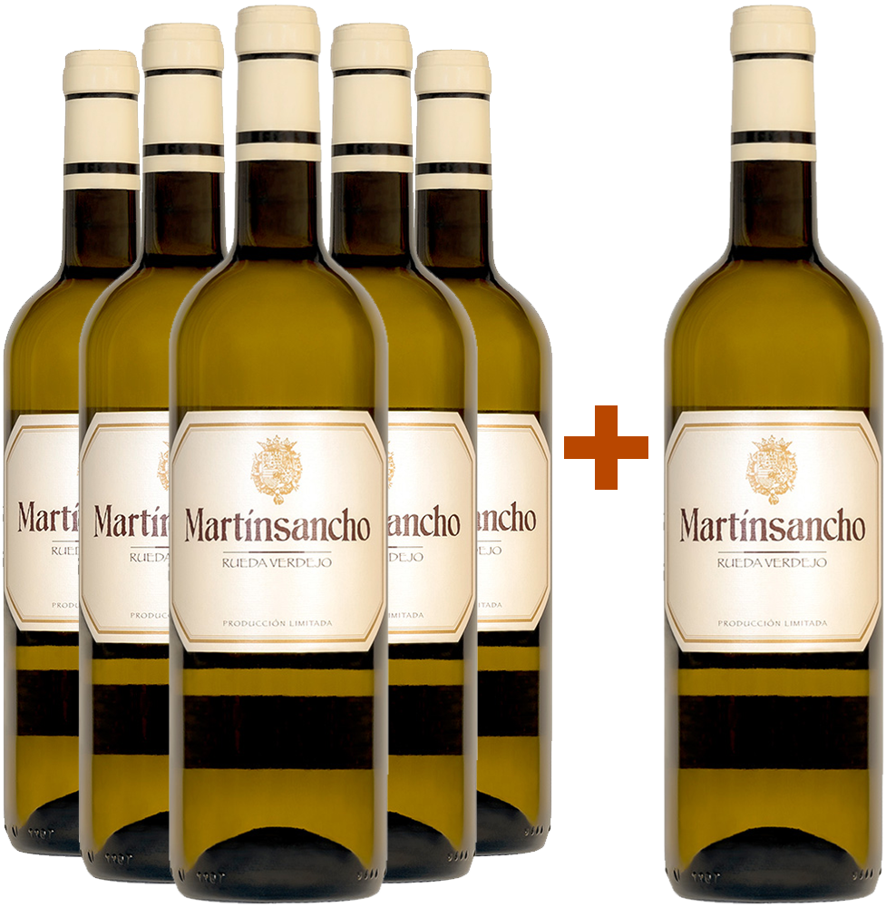 5+1 Aktionspaket Martinsancho Bodega y Viñedos Rueda DO