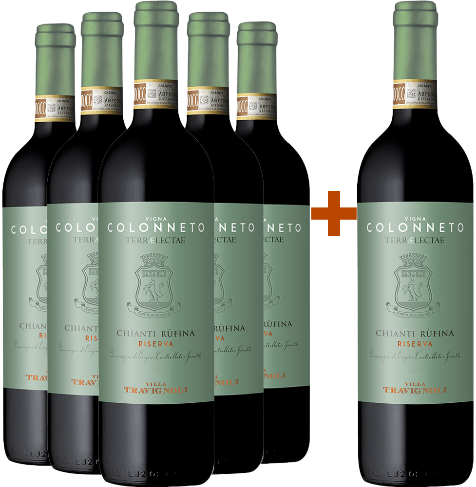 5+1 Paket Terraelectae Vigna Colonneto Chianti Rufina Riserva DOC