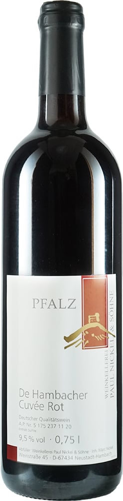 2021 De Hambacher Cuvée rot