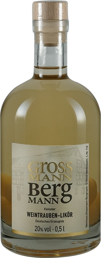 Weintraubenlikör weiß 0,5 L
