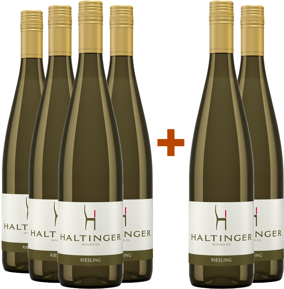 4+2 Paket Baden-Markgräflerland Riesling trocken