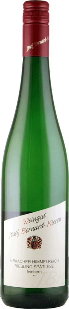 2025 Graacher Himmelreich Riesling Spätlese reflection