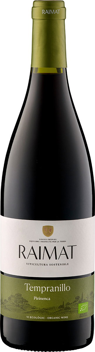 2018 Pirinenca Tempranillo Costers del Segre DO BIO reflection