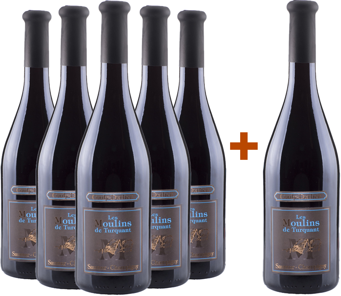 5+1 Paket Les Moulins de Turquant Saumur Champigny AOP