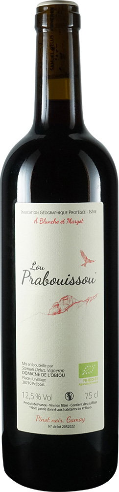 2022 Lou Prabouissou Isère IGP BIO