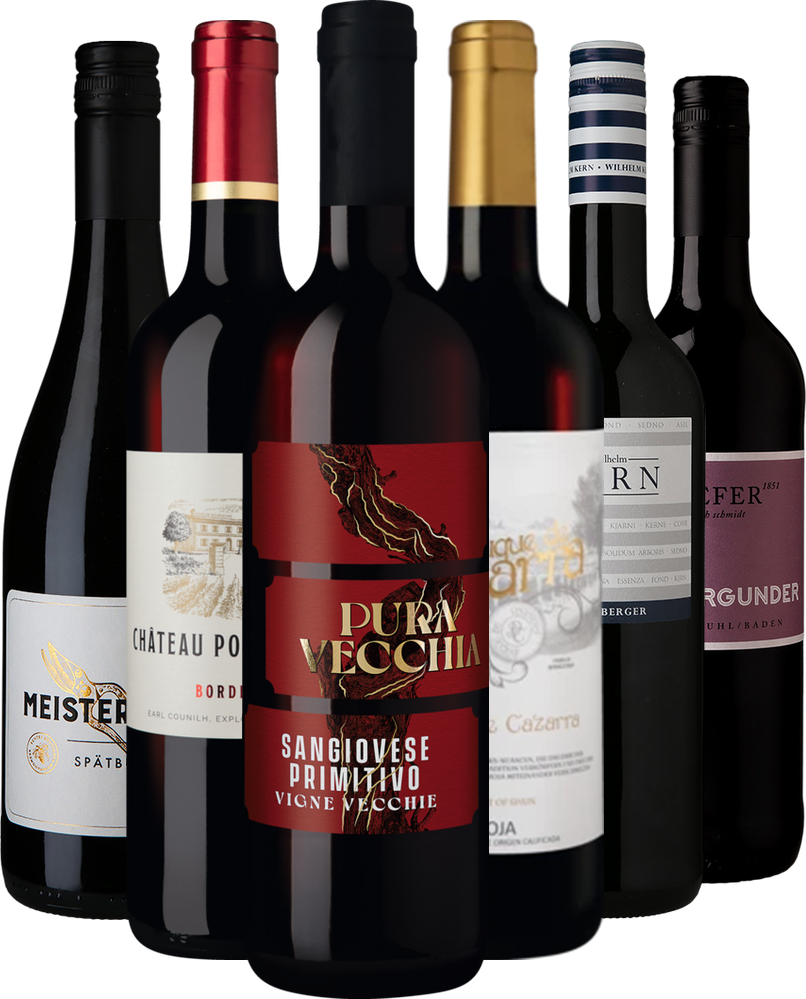Letzte Rotwein-Reserven-Paket