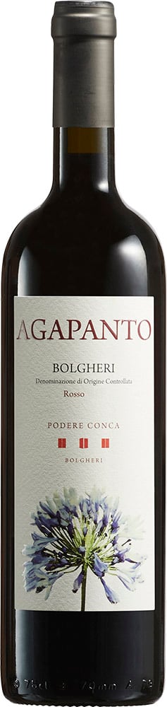 2021 Agapanto Bolgheri DOC reflection