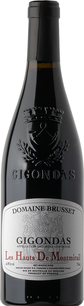 2015 Les Hauts de Montmirail Gigondas AOP reflection