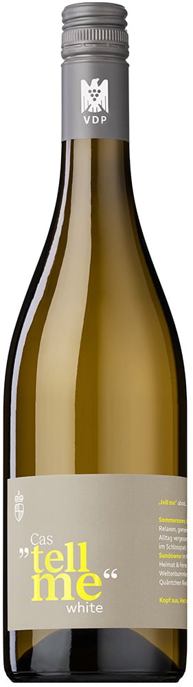 2025 CAS "TELL ME" White