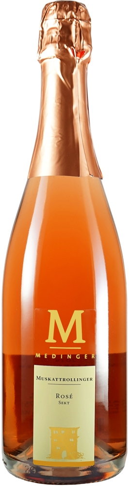 Muskattrollinger Rosé Sekt Methode de champenoise