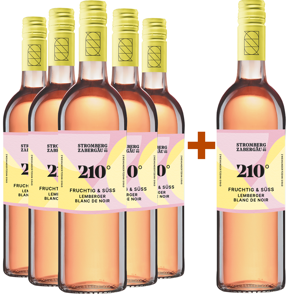 5+1 AKTION F&S Spätburgunder Rosé