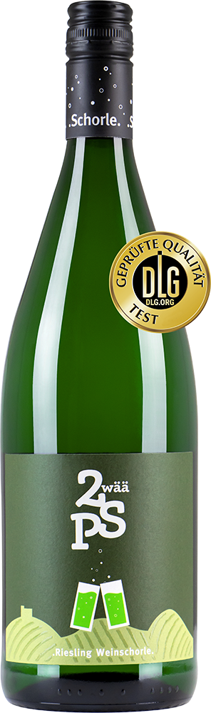 Rieslingweinschorle "Zwää PS" 1,0 L