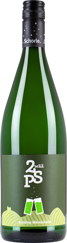 Rieslingweinschorle "Zwää PS" 1,0 L