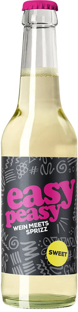 easy peasy Weinschorle sweet 0,33 L