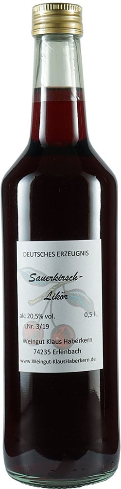 Sauerkirsch Likör 0,5 L