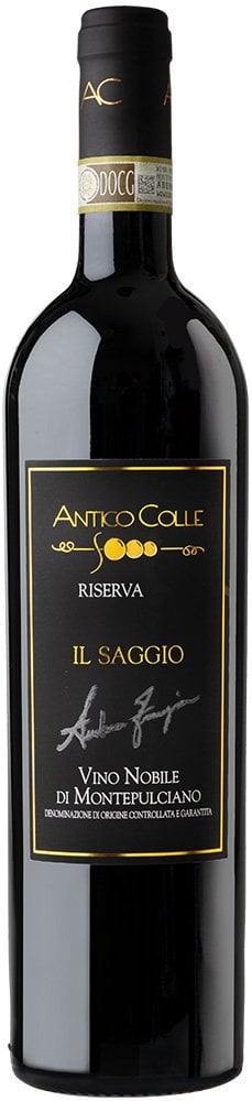 2021 Vino Nobile di Montepulciano Riserva Il Saggio DOCG reflection