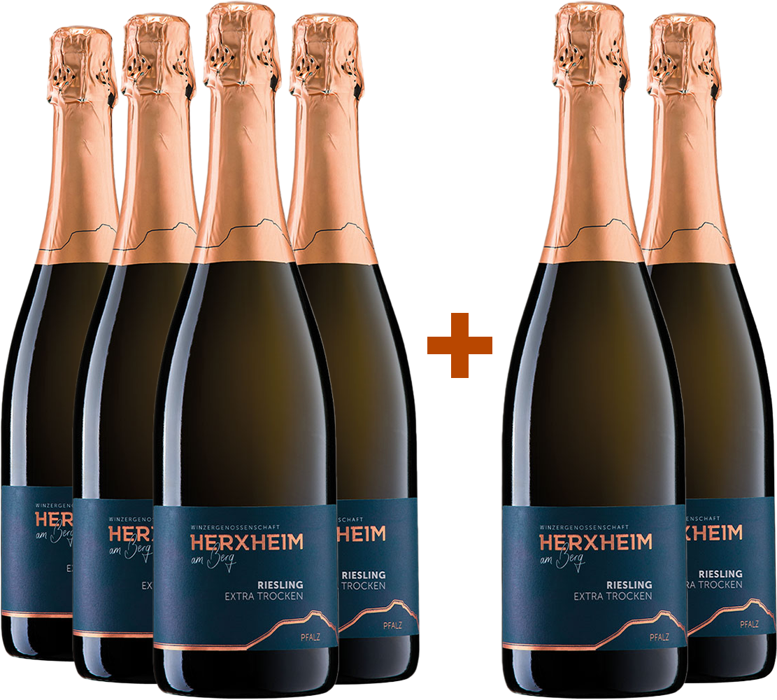4+2 Riesling Sekt extra trocken
