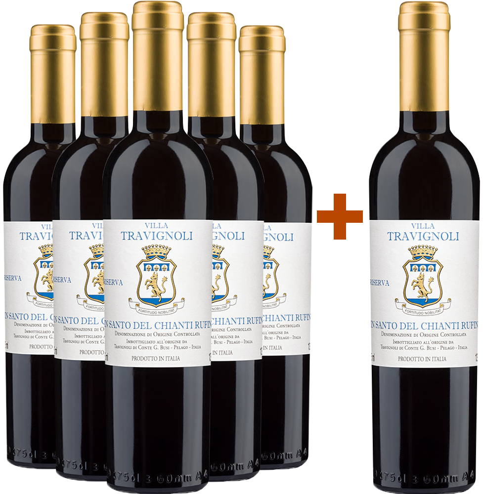 5+1 Paket Vinsanto del Chianti Rufina DOCG