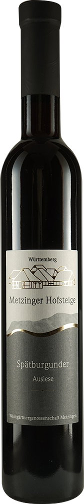 2018 Metzinger Hofsteige Spätburgunder Auslese süss 0,5 L