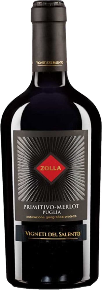 2023 Zolla Primitivo Merlot Zolla Puglia IGP reflection