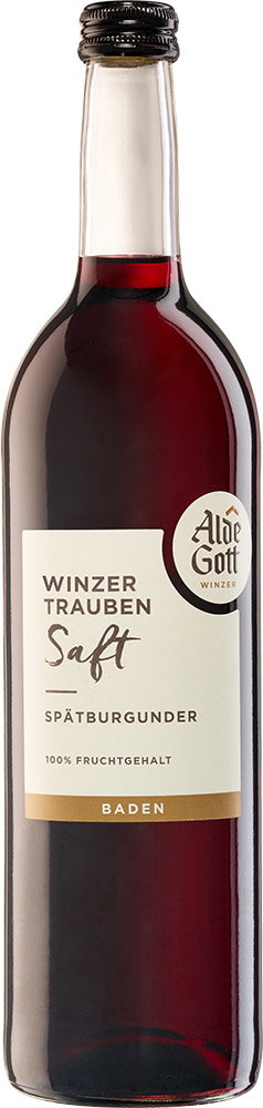 Traubensaft rot vom Spätburgunder 0,7 L
