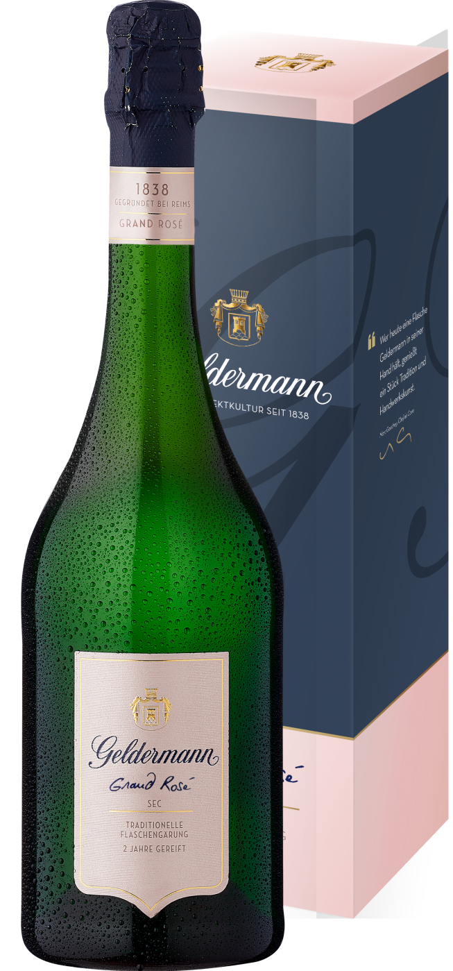 Geldermann Grand Rosé in Geschenkpackung