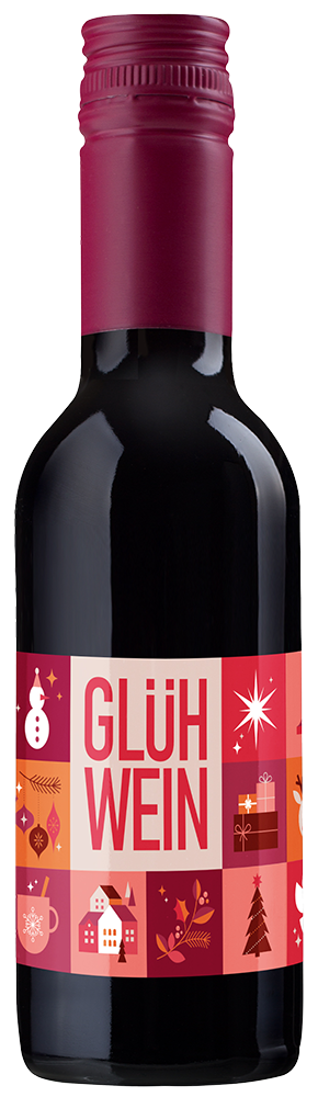 Glühwein aus Rotwein --- Mini-Geschenkflasche 0,25 L
