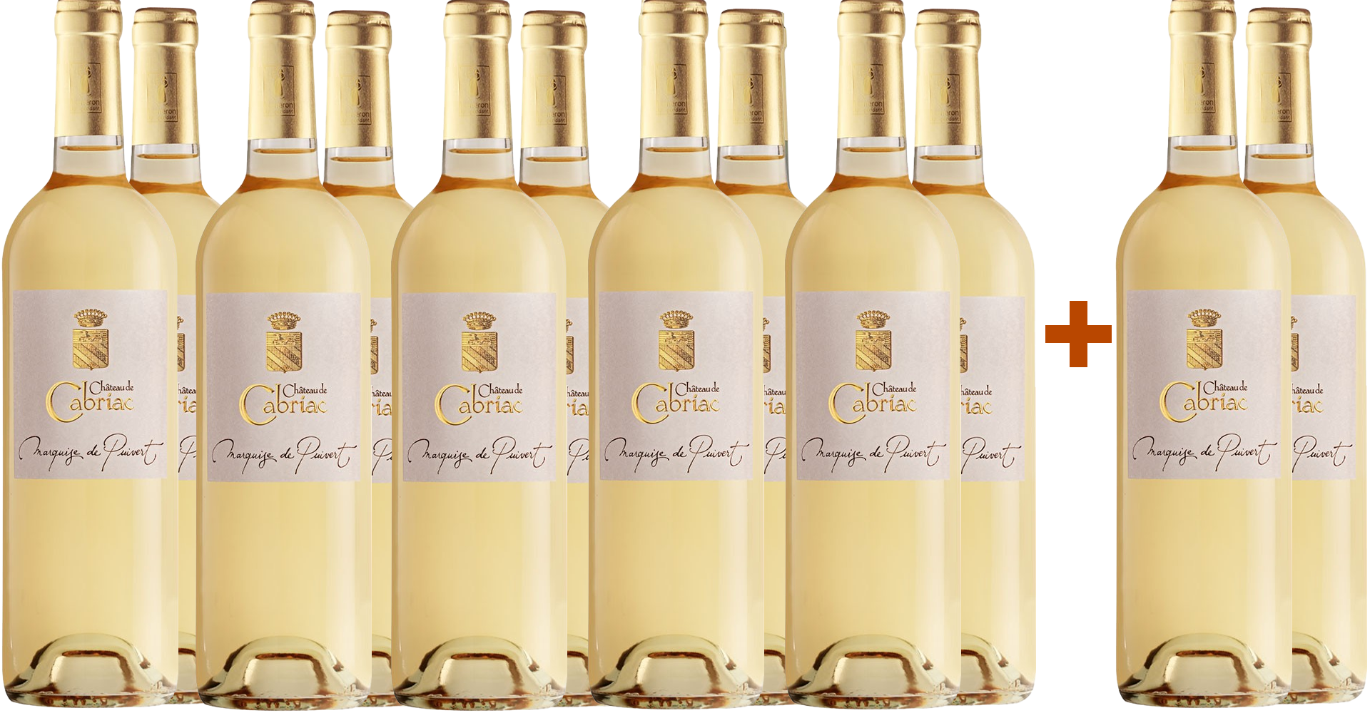 10+2 Paket Marquise de Puivert Blanc Corbières AOP