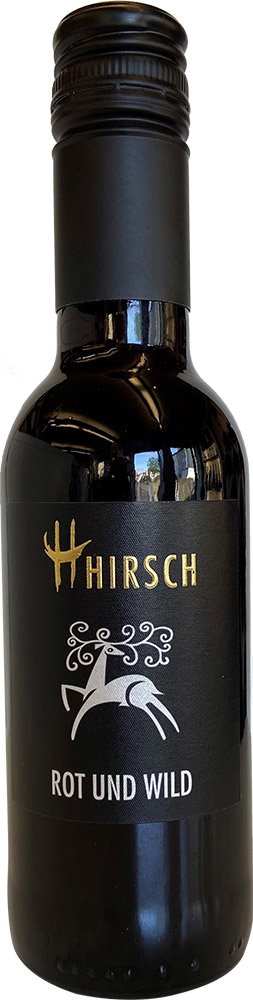 »ROT UND WILD« Rotwein Cuvée 0,25 L