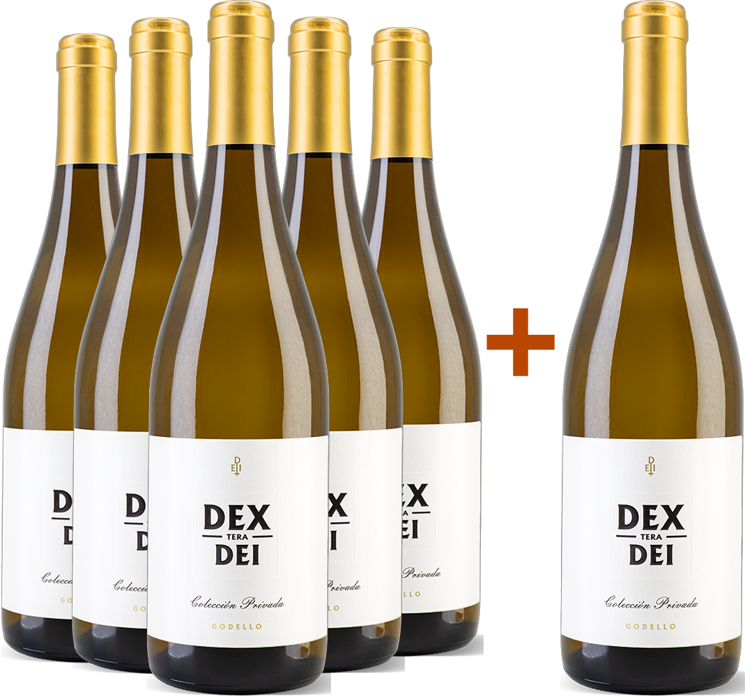 Aktionspaket 5+1 Dextera Dei Godello Colección Privada