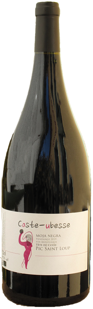2019 Cuvée "Moja Negra Tête de Cuvée" Pic Saint Loup AOP BIO