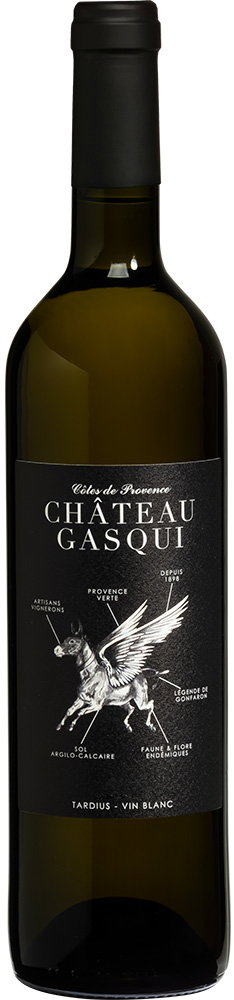 2019 Tardius Blanc Côtes de Provence AOP BIO reflection