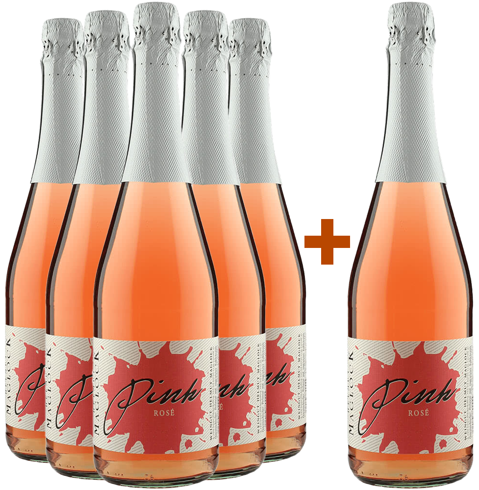 5+1 2024 Rose Frizzante Pink trocken