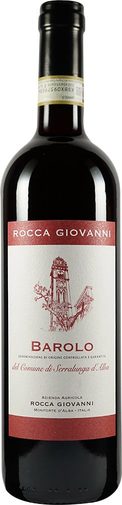 2019 Barolo del Comune di Serralunga d'Alba DOCG reflection