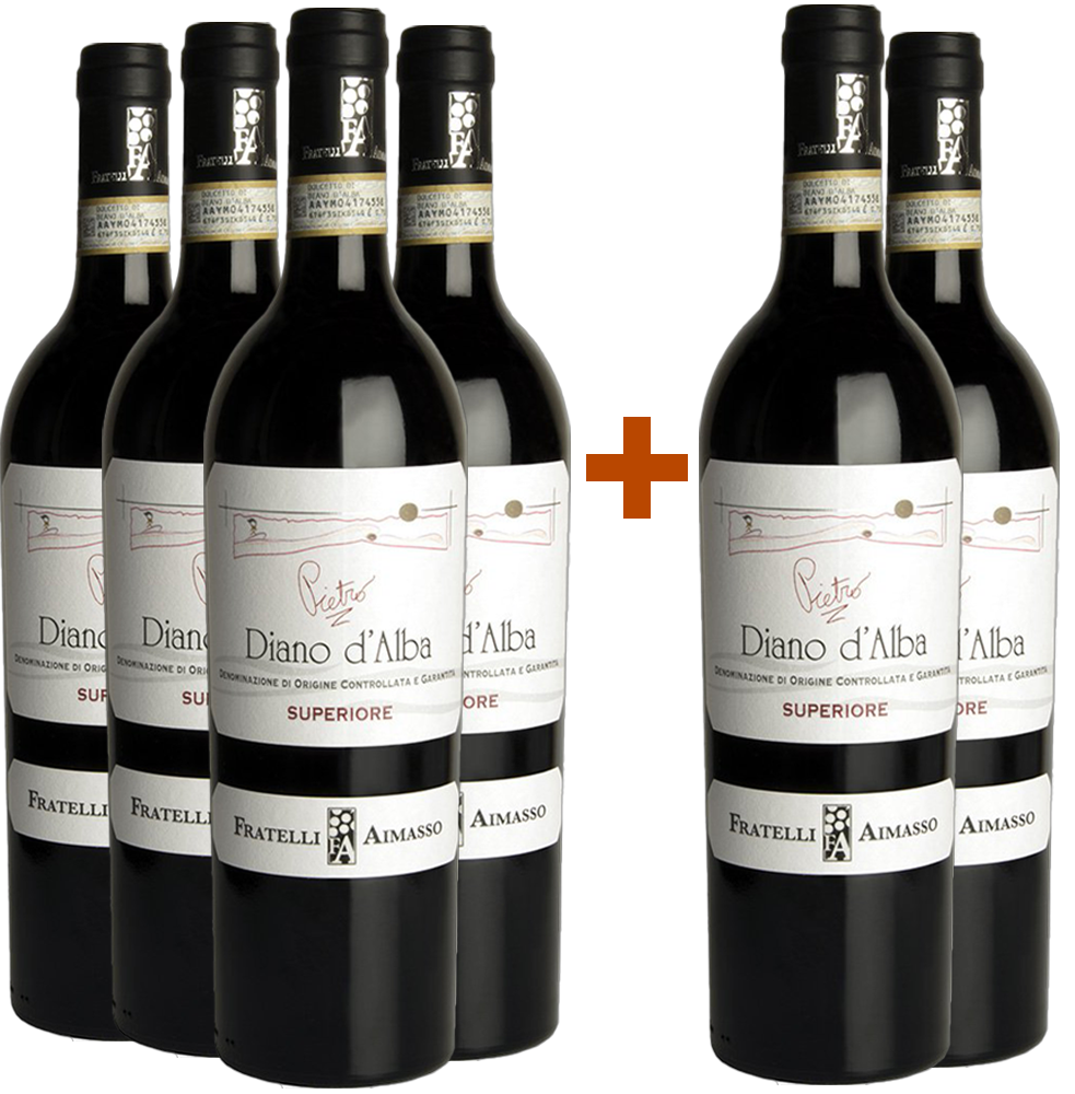 4+2 Paket Pietro Dolcetto di Diano Superiore DOCG