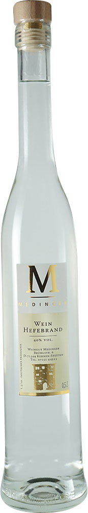 Feiner Brand aus Weinhefe 0,5 L